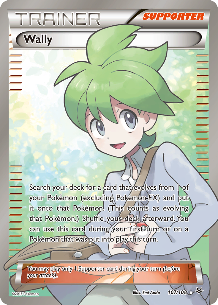 Wally (107/108) [XY: Roaring Skies] | L.A. Mood Comics and Games