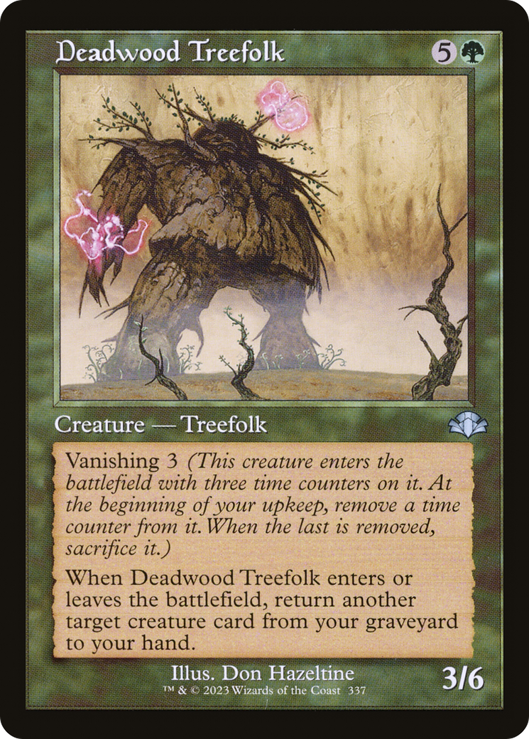 Deadwood Treefolk (Retro) [Dominaria Remastered] | L.A. Mood Comics and Games
