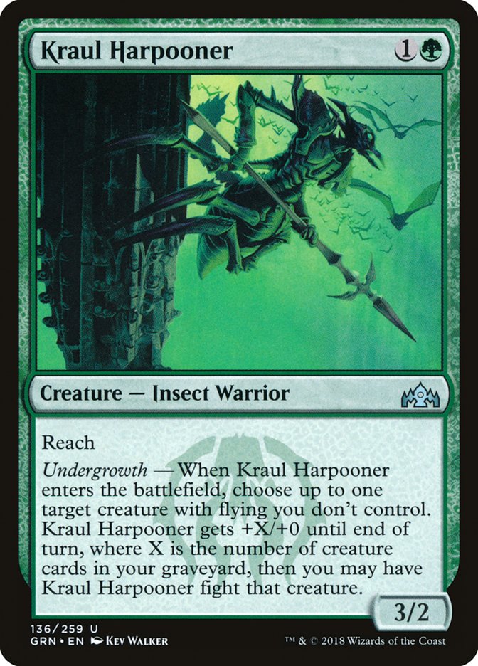 Kraul Harpooner [Guilds of Ravnica] | L.A. Mood Comics and Games