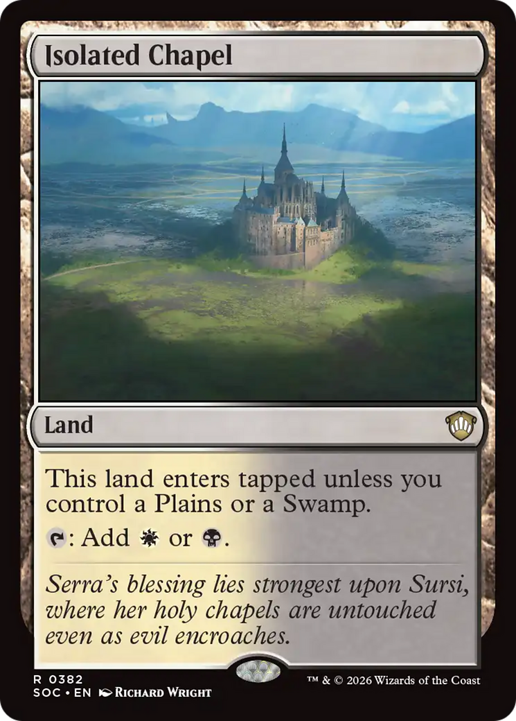Isolated Chapel [Secrets of Strixhaven Commander] | L.A. Mood Comics and Games