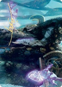 Valki, God of Lies Art Card (Gold-Stamped Signature) [Kaldheim Art Series] | L.A. Mood Comics and Games