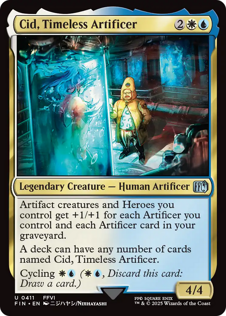 Cid, Timeless Artificer (0411) [FINAL FANTASY] | L.A. Mood Comics and Games