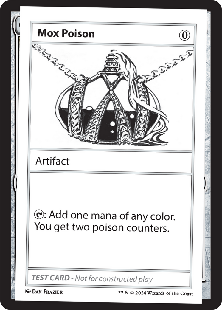 Mox Poison [Mystery Booster 2 Playtest Cards] | L.A. Mood Comics and Games