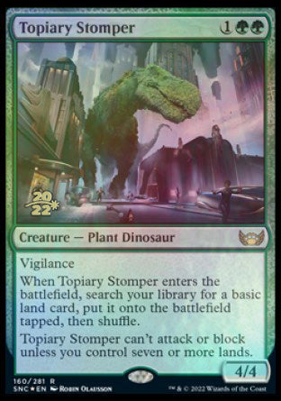 Topiary Stomper [Streets of New Capenna Prerelease Promos] | L.A. Mood Comics and Games
