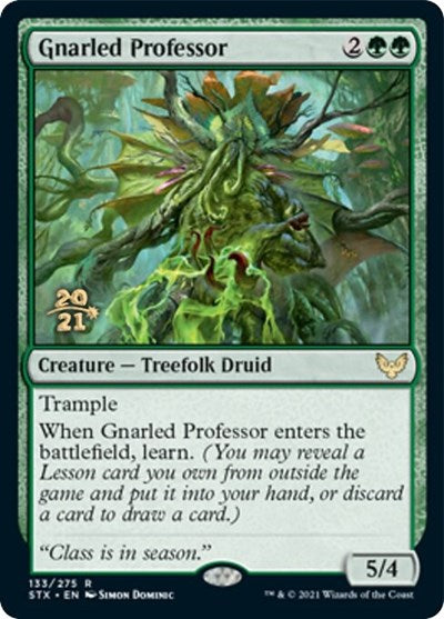 Gnarled Professor [Strixhaven: School of Mages Prerelease Promos] | L.A. Mood Comics and Games