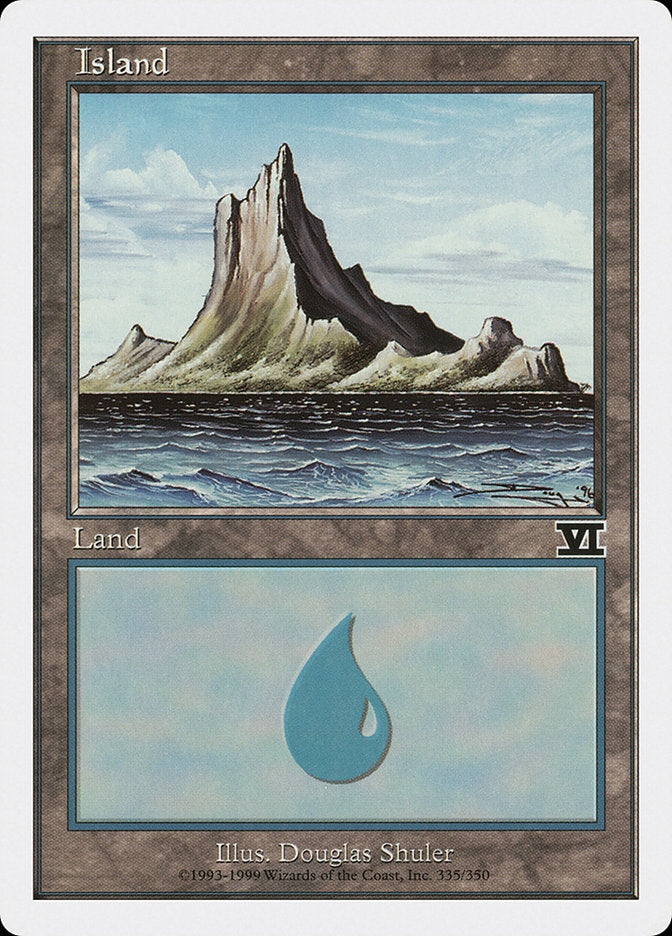 Island (335) [Classic Sixth Edition] | L.A. Mood Comics and Games