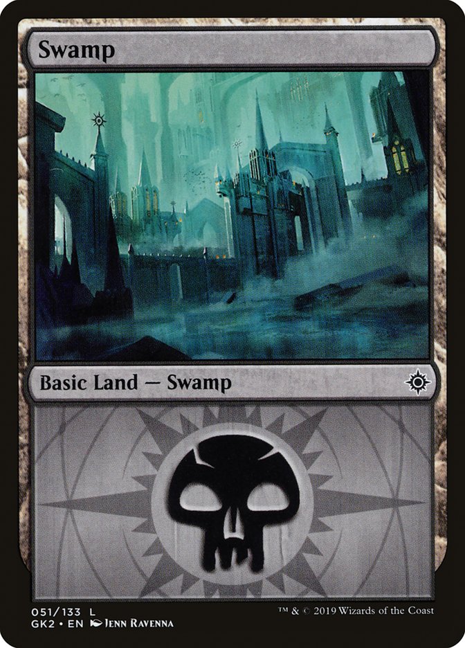 Swamp (51) [Ravnica Allegiance Guild Kit] | L.A. Mood Comics and Games