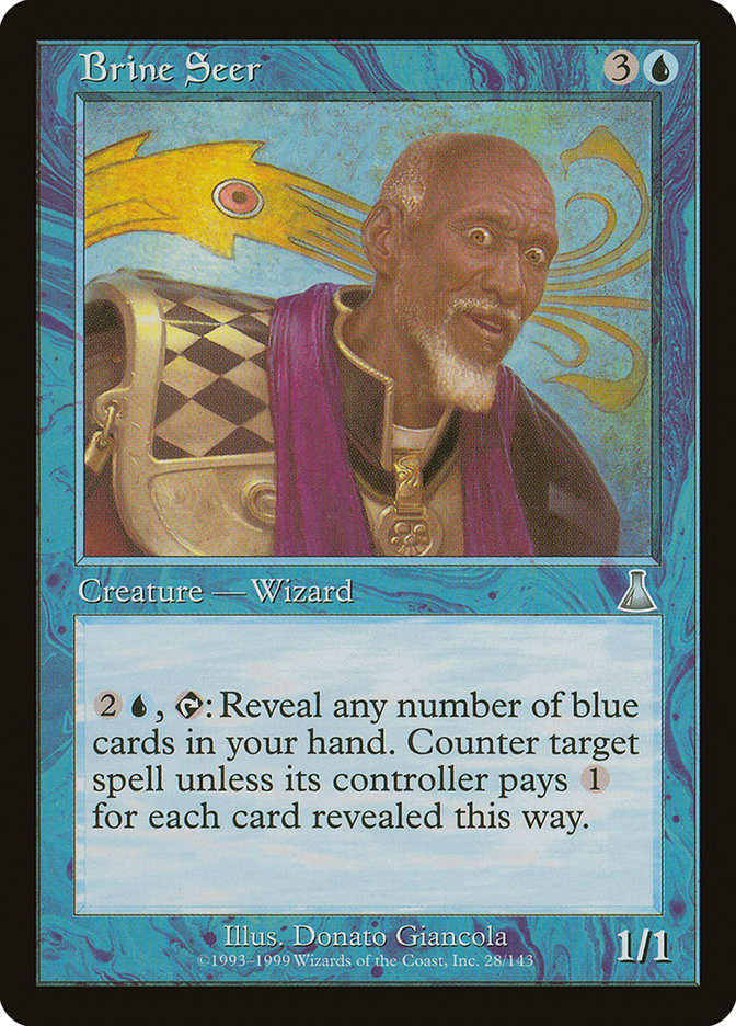 Brine Seer [Urza's Destiny] | L.A. Mood Comics and Games