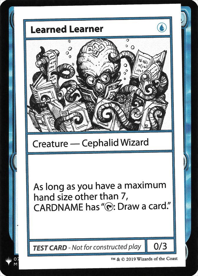 Learned Learner [Mystery Booster Playtest Cards] | L.A. Mood Comics and Games