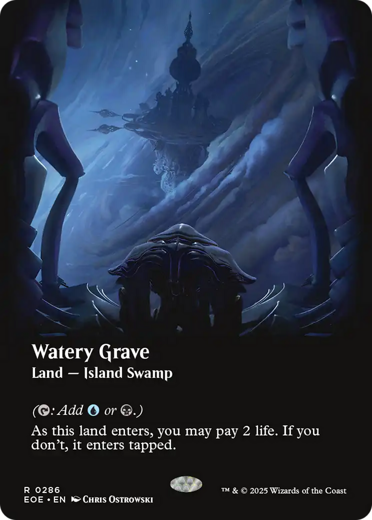 Watery Grave (Borderless) [Edge of Eternities] | L.A. Mood Comics and Games