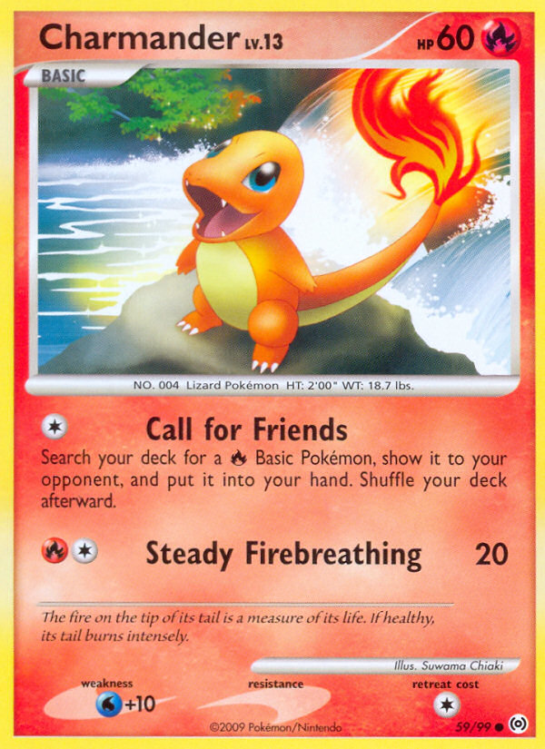Charmander (59/99) [Platinum: Arceus] | L.A. Mood Comics and Games
