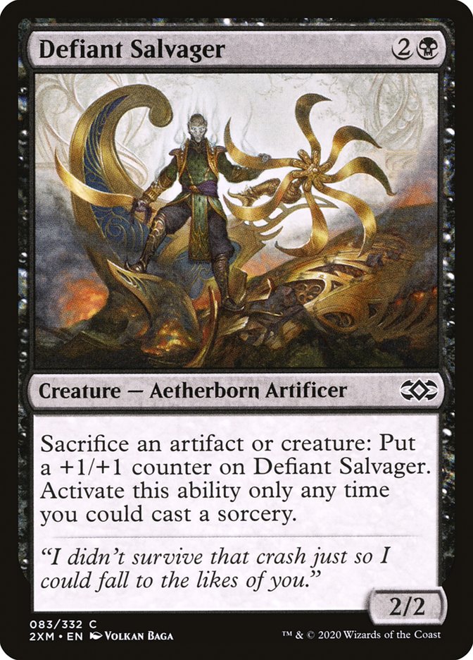 Defiant Salvager [Double Masters] | L.A. Mood Comics and Games