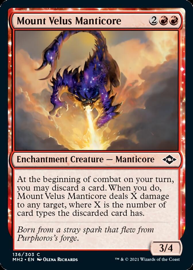Mount Velus Manticore [Modern Horizons 2] | L.A. Mood Comics and Games