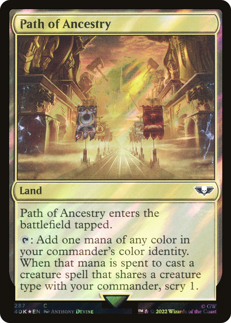 Path of Ancestry (Surge Foil) [Marvel Super Heroes Commander] | L.A. Mood Comics and Games