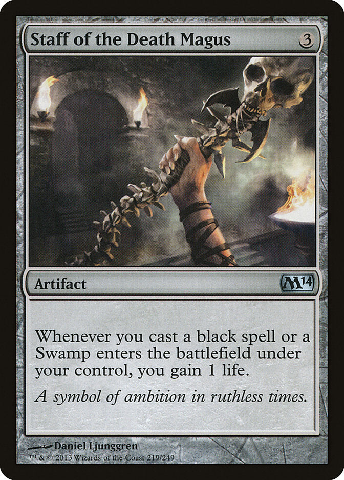 Staff of the Death Magus [Magic 2014] | L.A. Mood Comics and Games
