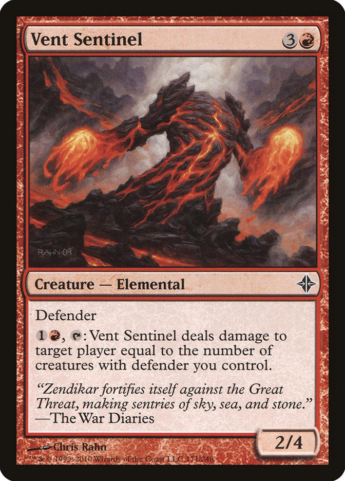 Vent Sentinel [Rise of the Eldrazi] | L.A. Mood Comics and Games