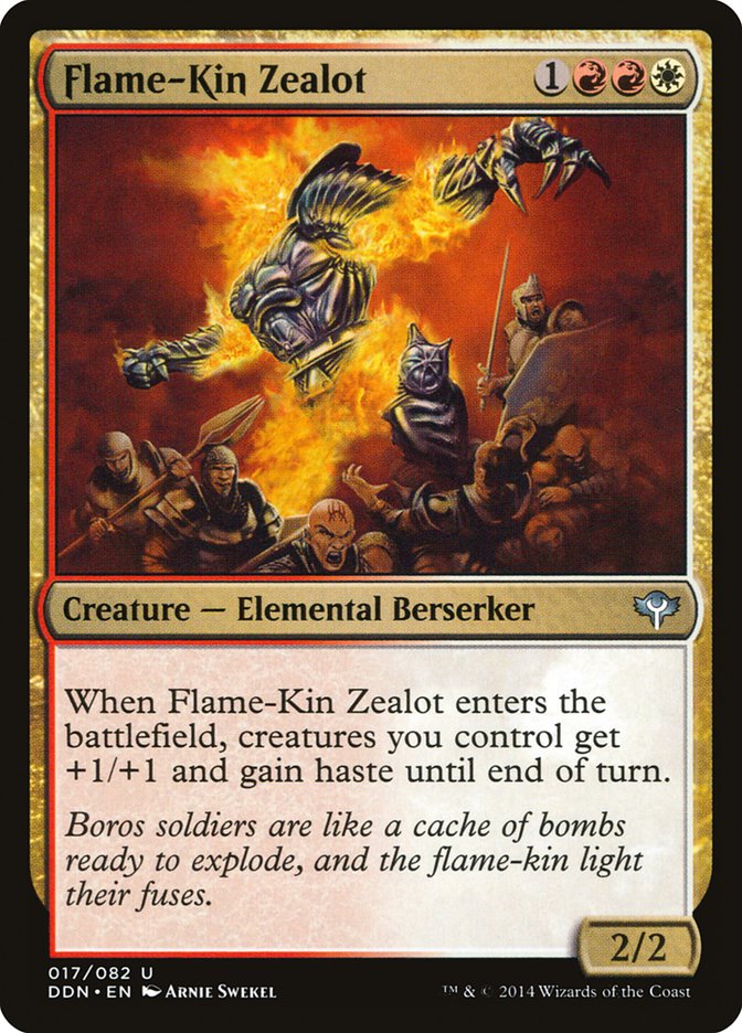 Flame-Kin Zealot [Duel Decks: Speed vs. Cunning] | L.A. Mood Comics and Games