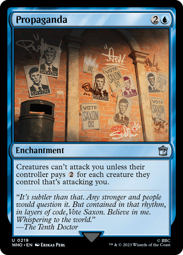 Propaganda [Doctor Who] | L.A. Mood Comics and Games