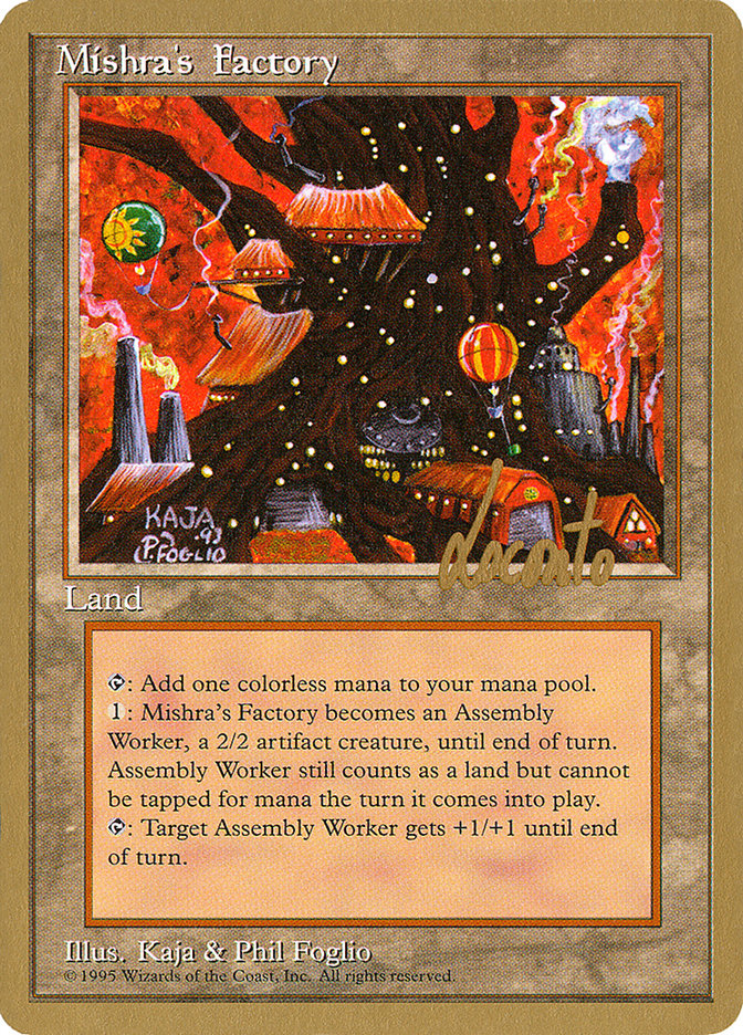 Mishra's Factory (Michael Loconto) [Pro Tour Collector Set] | L.A. Mood Comics and Games