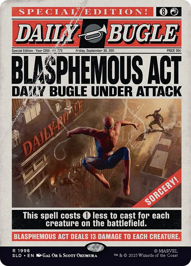 Blasphemous Act (1998) (Rainbow Foil) [Secret Lair Drop Series] | L.A. Mood Comics and Games
