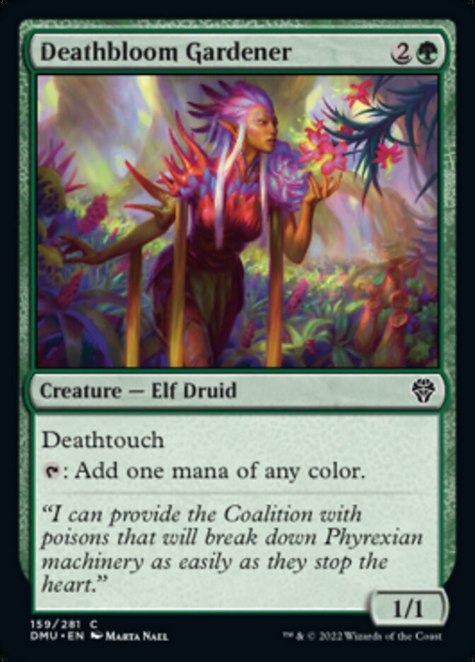 Deathbloom Gardener [Dominaria United] | L.A. Mood Comics and Games