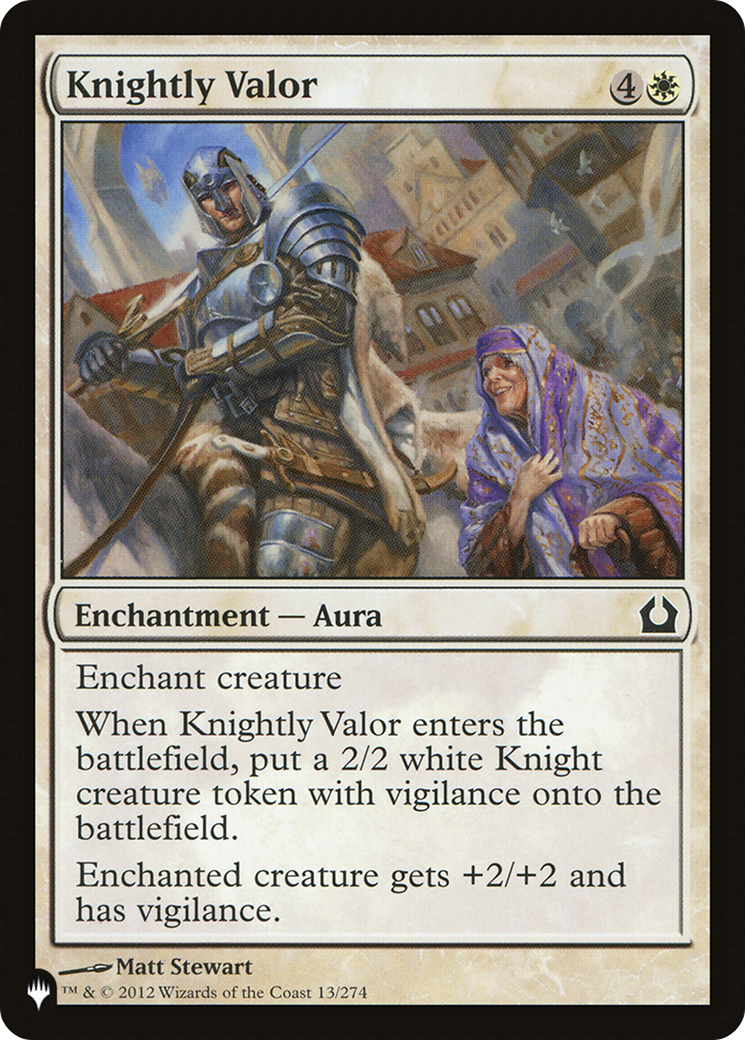 Knightly Valor [The List] | L.A. Mood Comics and Games