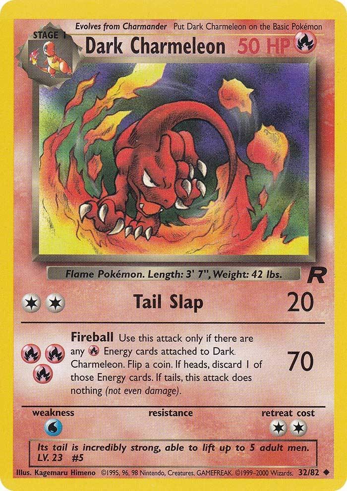 Dark Charmeleon (32/82) [Team Rocket Unlimited] | L.A. Mood Comics and Games