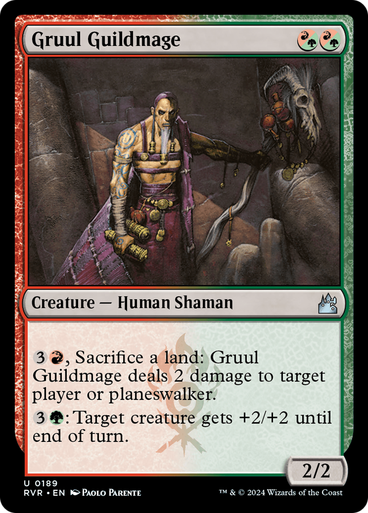 Gruul Guildmage [Ravnica Remastered] | L.A. Mood Comics and Games