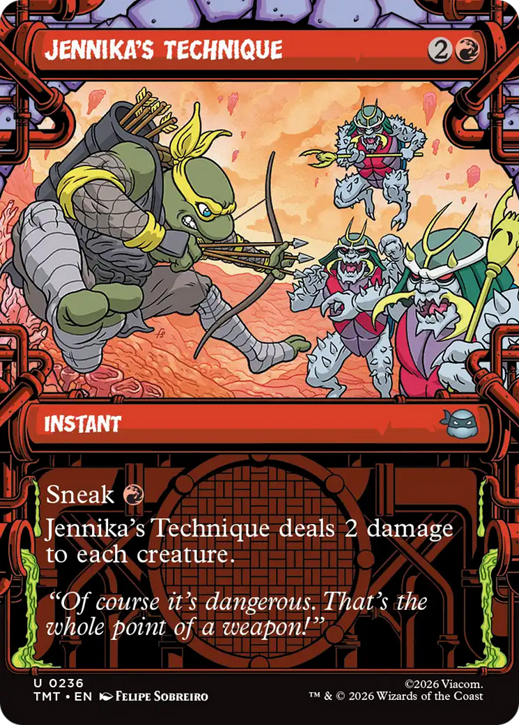 Jennika's Technique (Showcase) [Teenage Mutant Ninja Turtles] | L.A. Mood Comics and Games