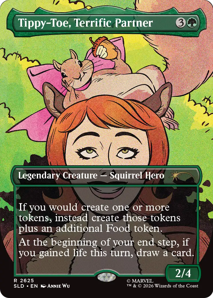 Tippy-Toe, Terrific Partner [Secret Lair Drop Series] | L.A. Mood Comics and Games