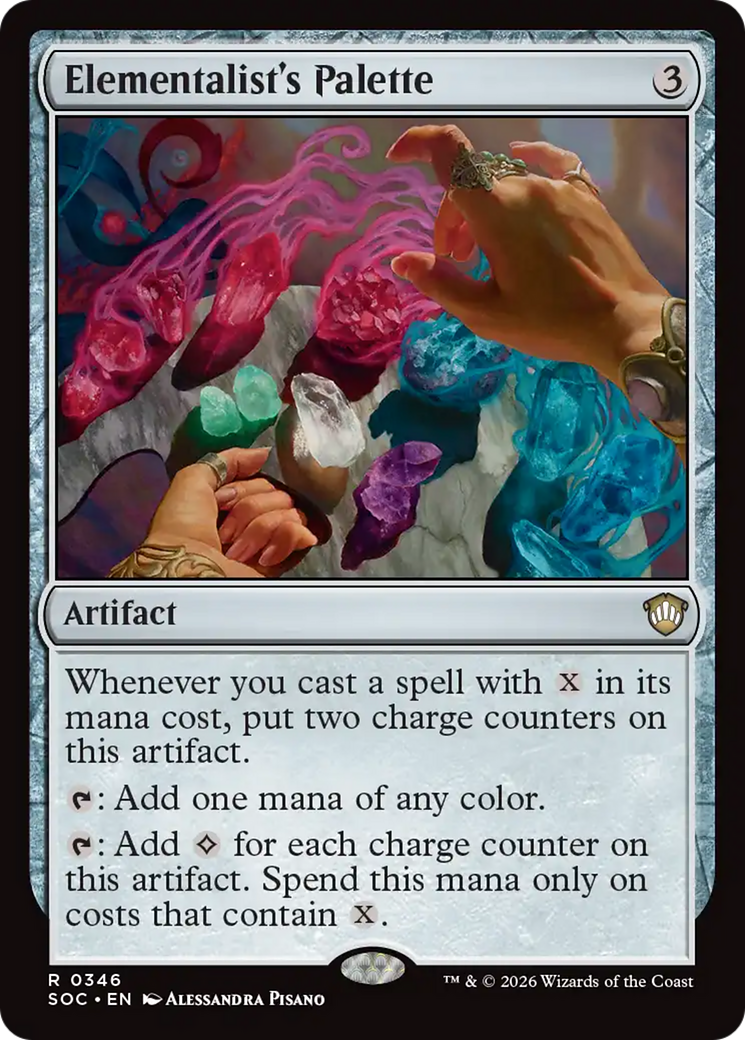 Elementalist's Palette [Secrets of Strixhaven Commander] | L.A. Mood Comics and Games