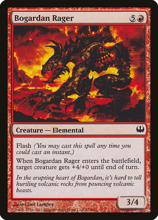 Bogardan Rager [Duel Decks: Knights vs. Dragons] | L.A. Mood Comics and Games
