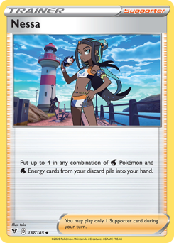 Nessa (157/185) [Sword & Shield: Vivid Voltage] | L.A. Mood Comics and Games