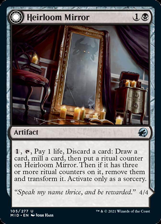 Heirloom Mirror // Inherited Fiend [Innistrad: Midnight Hunt] | L.A. Mood Comics and Games