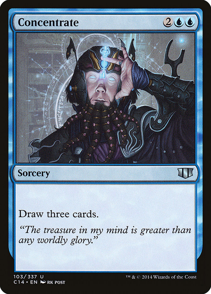 Concentrate [Commander 2014] | L.A. Mood Comics and Games