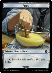 Alien Angel // Food (0026) Double-Sided Token [Doctor Who Tokens] | L.A. Mood Comics and Games