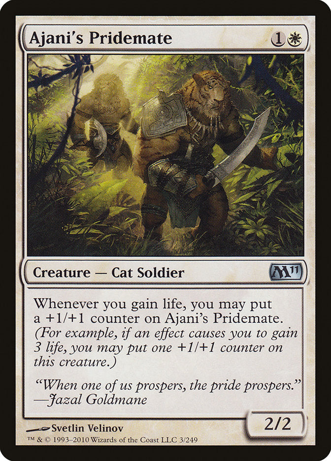 Ajani's Pridemate [Magic 2011] | L.A. Mood Comics and Games