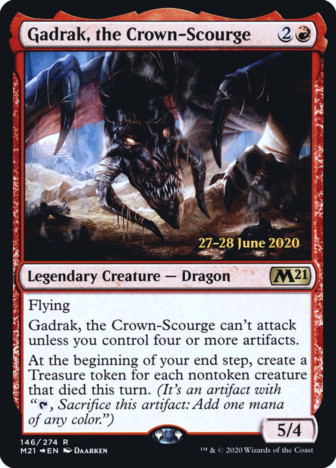 Gadrak, the Crown-Scourge [Core Set 2021 Prerelease Promos] | L.A. Mood Comics and Games
