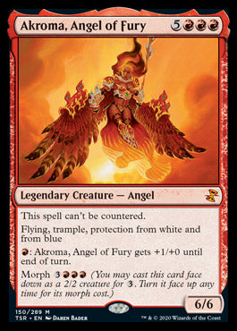 Akroma, Angel of Fury [Time Spiral Remastered] | L.A. Mood Comics and Games