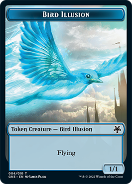 Bird Illusion // Demon Double-Sided Token [Game Night: Free-for-All Tokens] | L.A. Mood Comics and Games