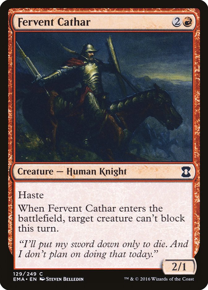 Fervent Cathar [Eternal Masters] | L.A. Mood Comics and Games