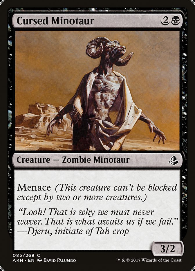 Cursed Minotaur [Amonkhet] | L.A. Mood Comics and Games
