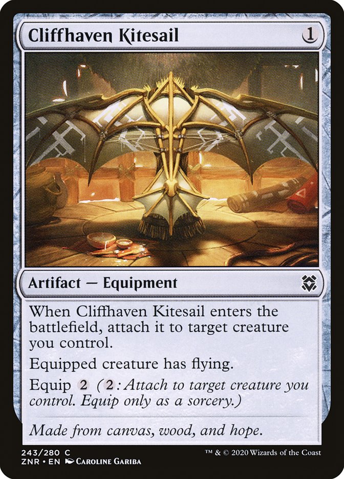 Cliffhaven Kitesail [Zendikar Rising] | L.A. Mood Comics and Games