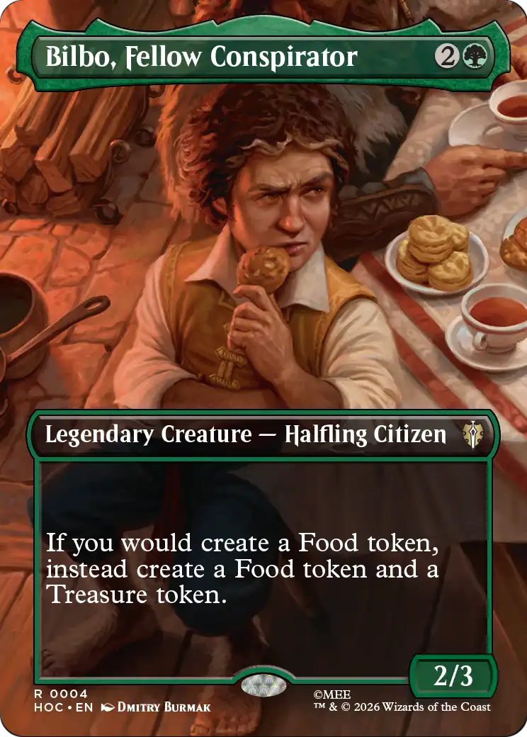 Bilbo, Fellow Conspirator (Borderless) [The Hobbit: Eternal-Legal] | L.A. Mood Comics and Games
