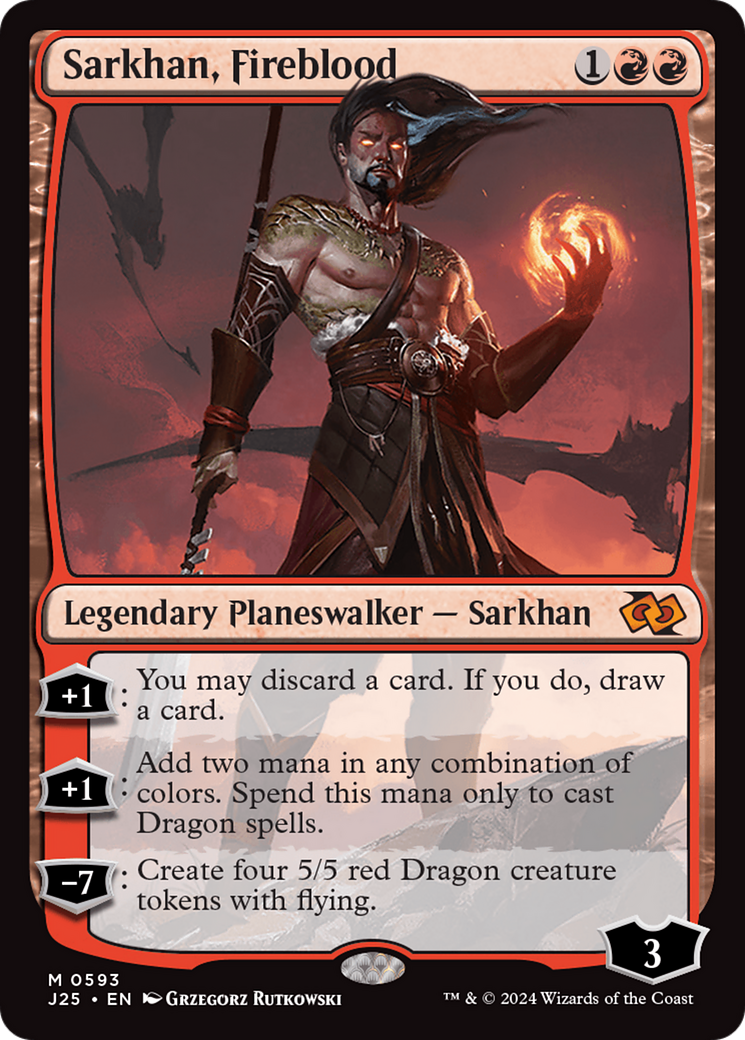 Sarkhan, Fireblood [Foundations Jumpstart] | L.A. Mood Comics and Games