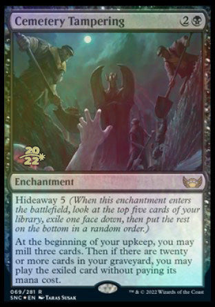 Cemetery Tampering [Streets of New Capenna Prerelease Promos] | L.A. Mood Comics and Games