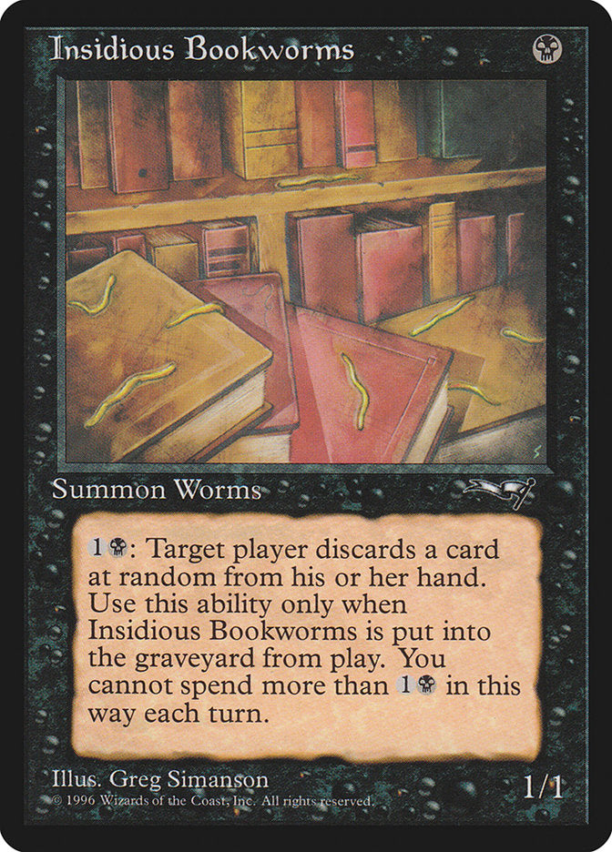 Insidious Bookworms (Multiple Worms) [Alliances] | L.A. Mood Comics and Games