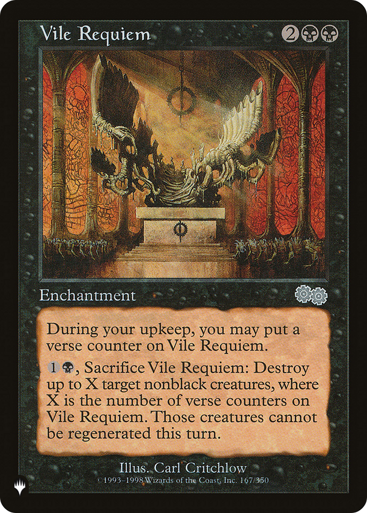 Vile Requiem (USG) [The List Reprints] | L.A. Mood Comics and Games