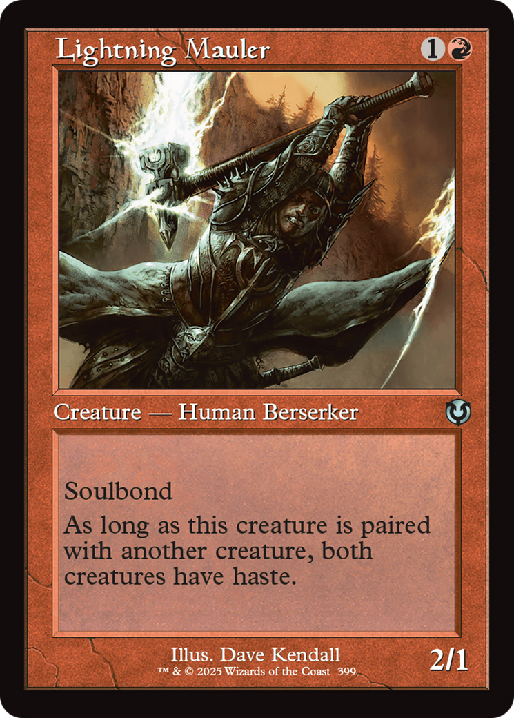 Lightning Mauler (Retro Frame) [Innistrad Remastered] | L.A. Mood Comics and Games