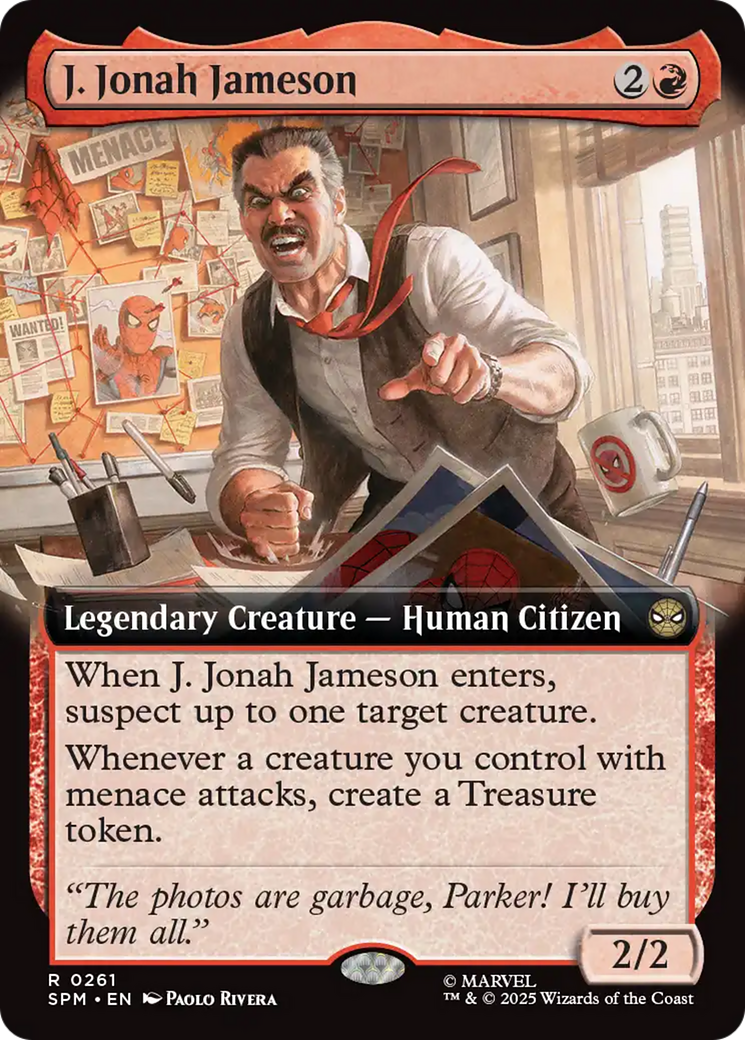 J. Jonah Jameson (Extended Art) [Marvel's Spider-Man] | L.A. Mood Comics and Games